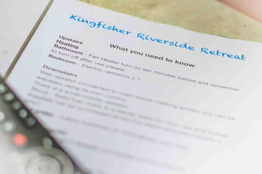 Kingfisher Riverside Retreat Кенмар Экстерьер фото